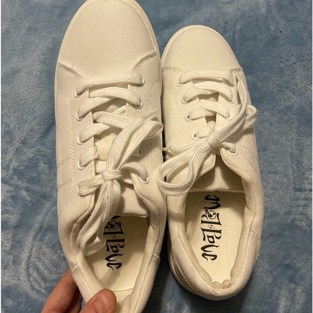 Target Brand white tennis shoes